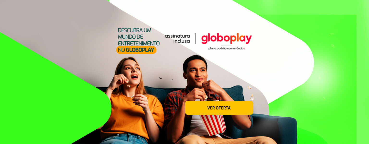 Desfrute do universo de entretenimento ao seu alcance! Só assinante dá um play em tudo. Tudo junto?  Só no Globoplay. Por R$ 27,90