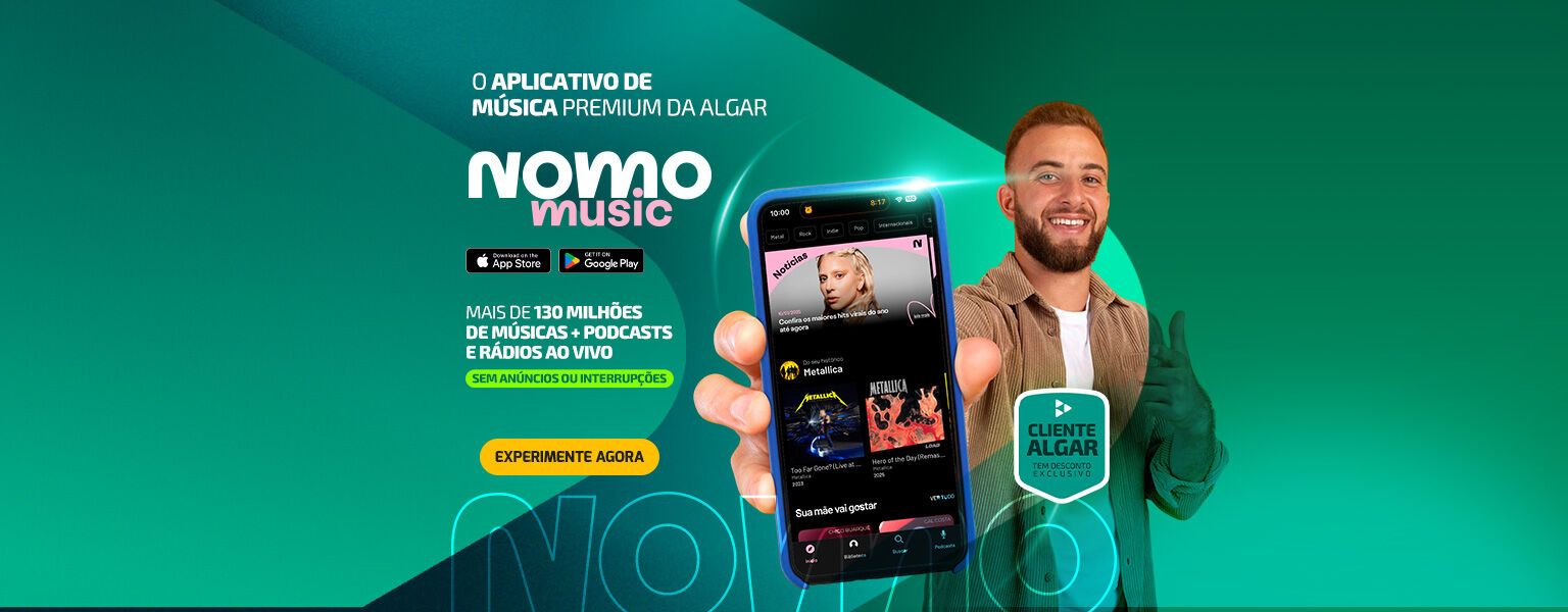 Sua nova experiência de música.