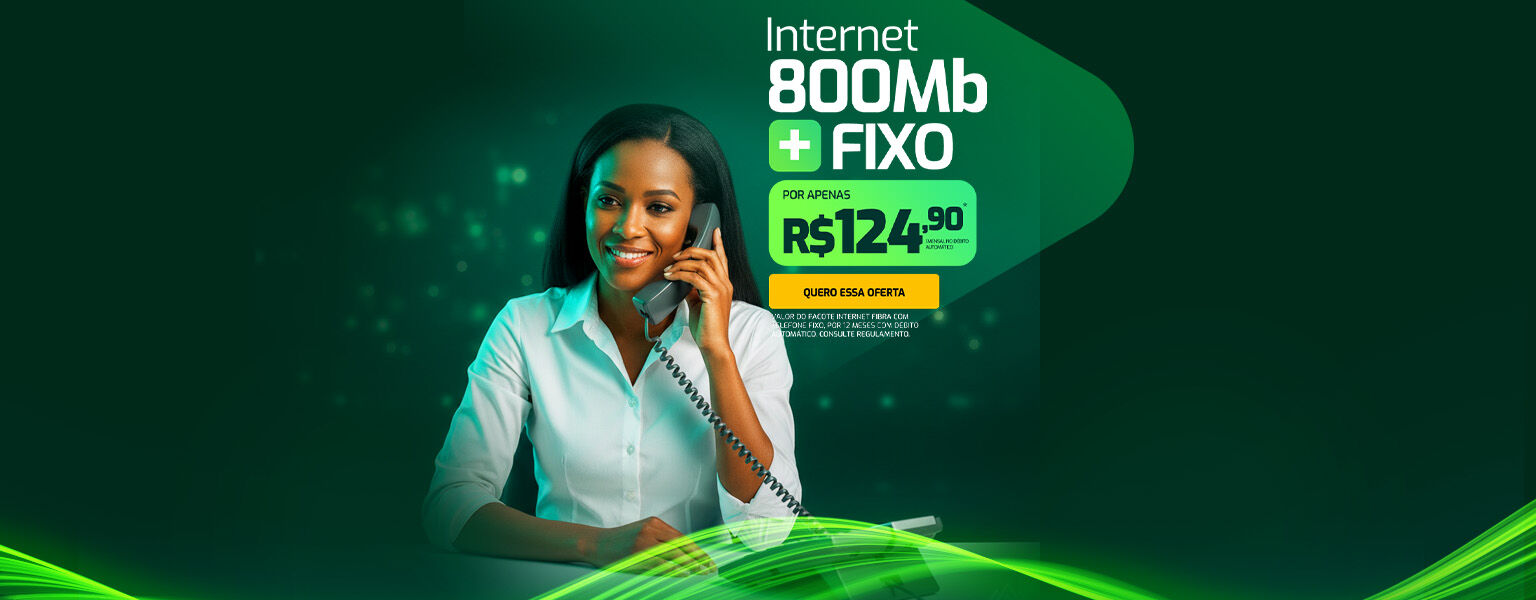 800MB + FIXO  = 124,9