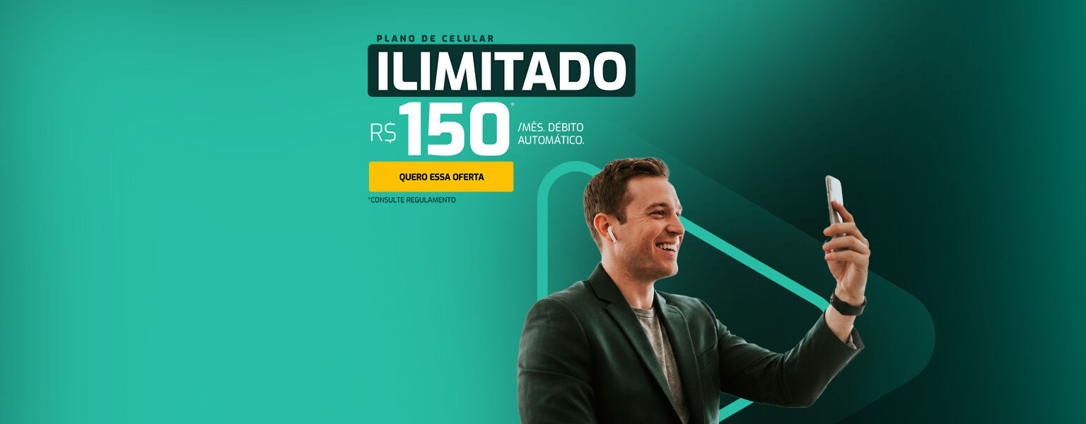 Celular Ilimitado = 150,00