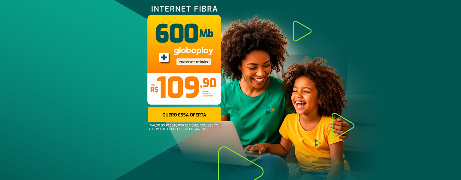 600MB + GLOBOPLAY = 109,9
