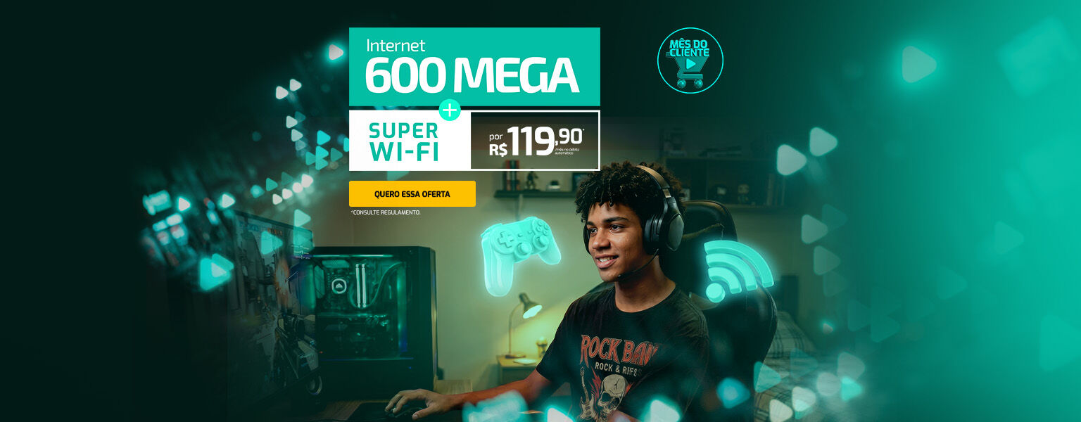 600MEGA + SUPER-WIFI = 119,9