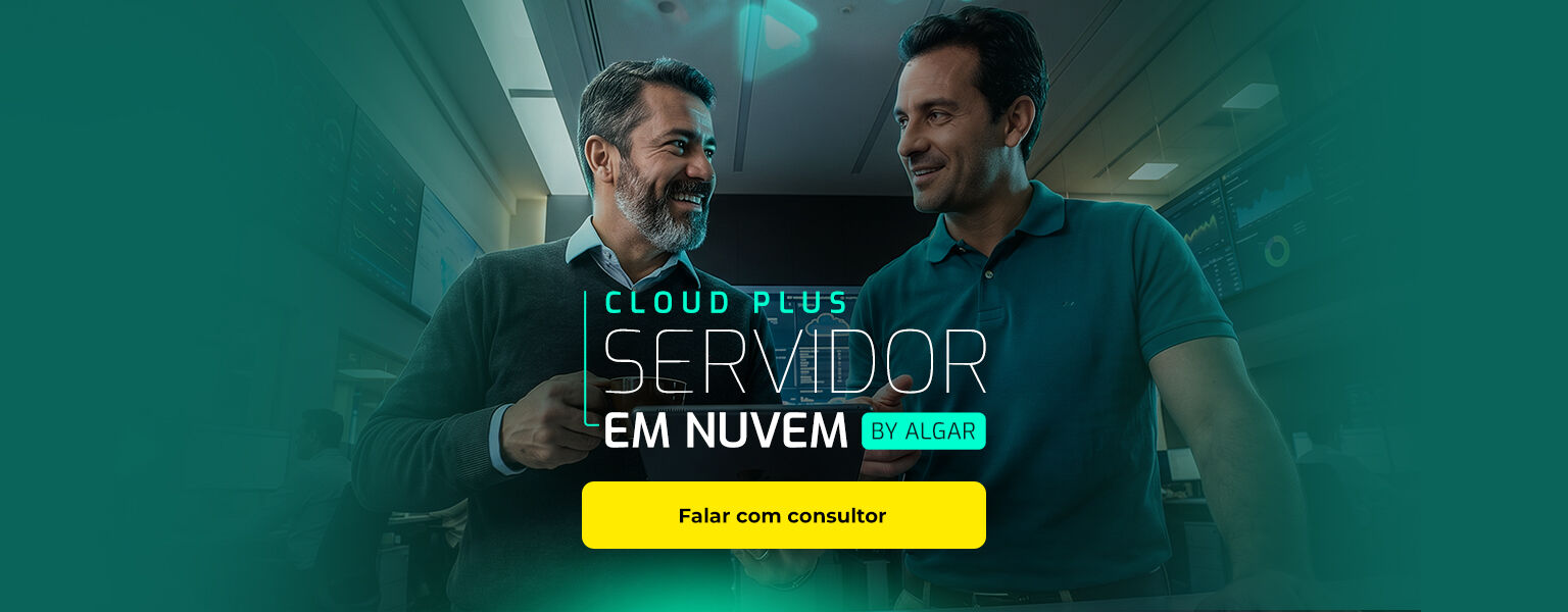 Cloud Backup Algar, um sistema de backup  em nuvem para reduzir  os custos de TI. 